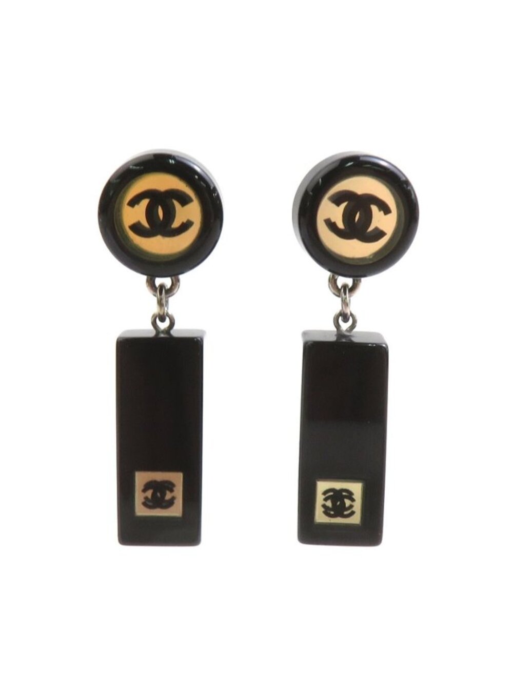 Chanel Earrings CC Logo